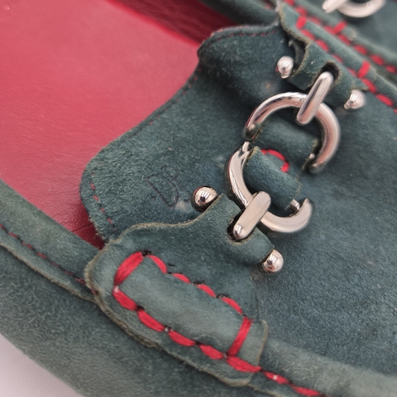 Donald J Pliner Women's Blue/Green Loafers Size 9 - Picture 7 of 10